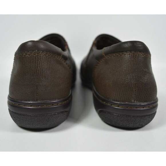 Earth Origins Brown Leather Glendale Gabriella Comfort Shoes Sz 9 M - Picture 5 of 11